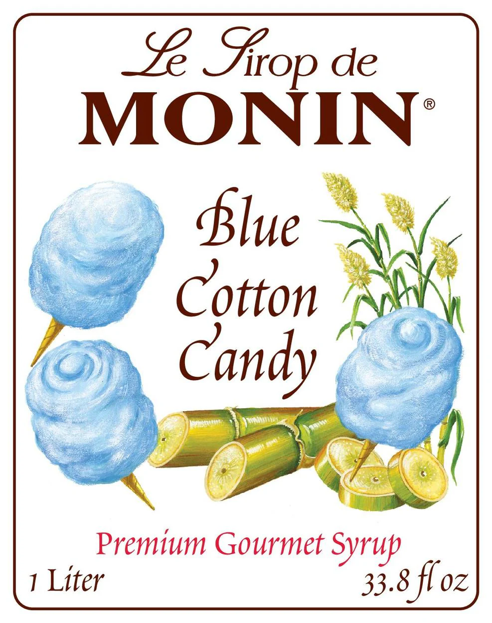 Blue Cotton Candy Syrup - Image 2