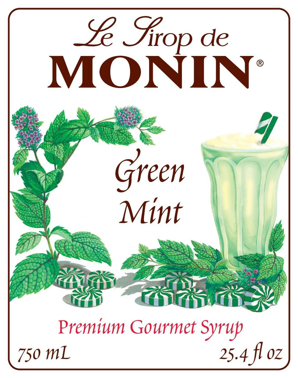 Green Mint Syrup - Image 2