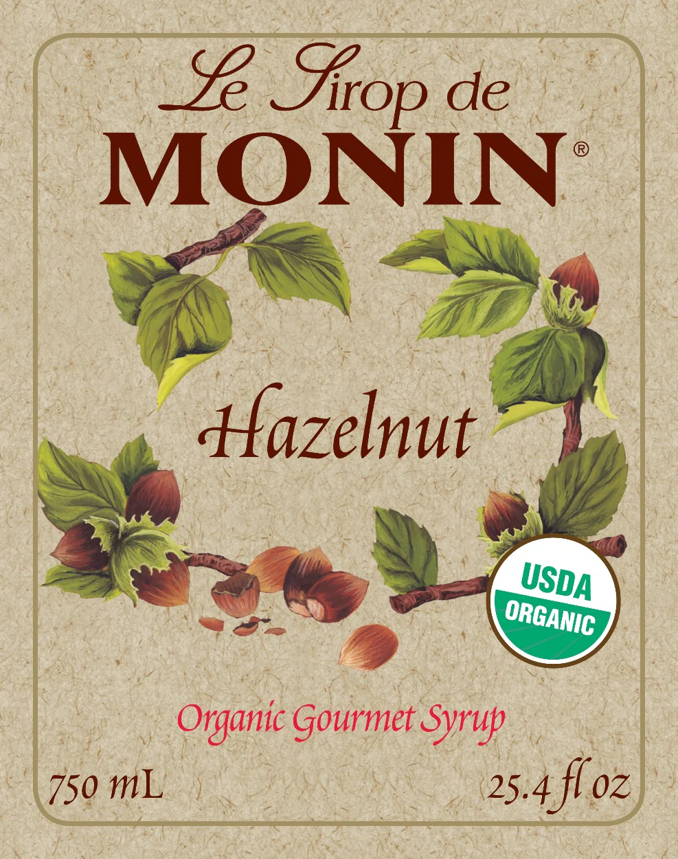 Organic Hazelnut Syrup - Image 3