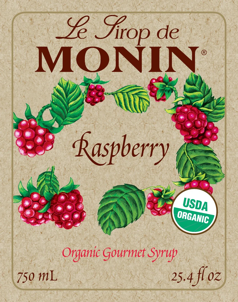 Organic Raspberry Syrup - Image 2