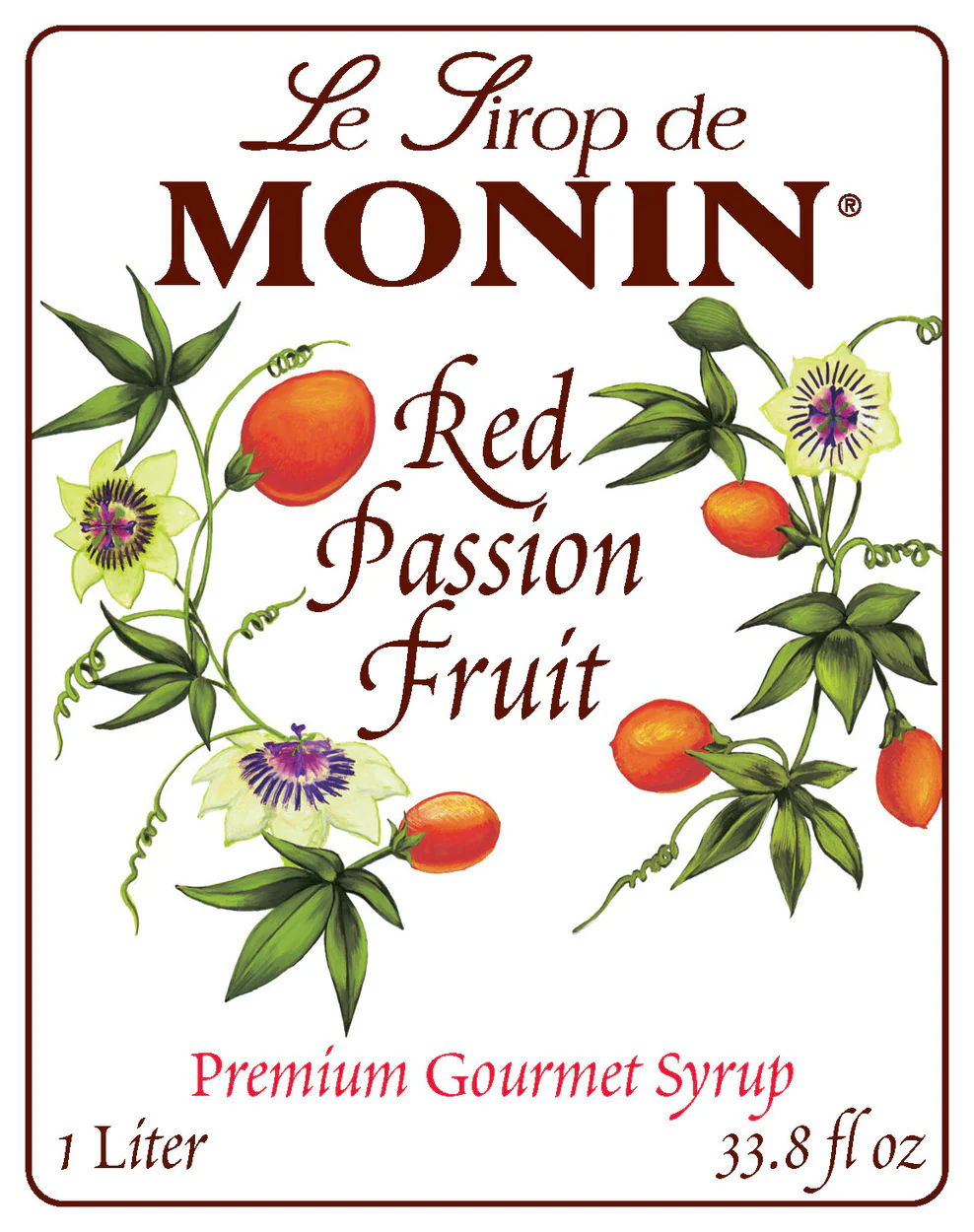 Red Passion Fruit Syrup - Image 2