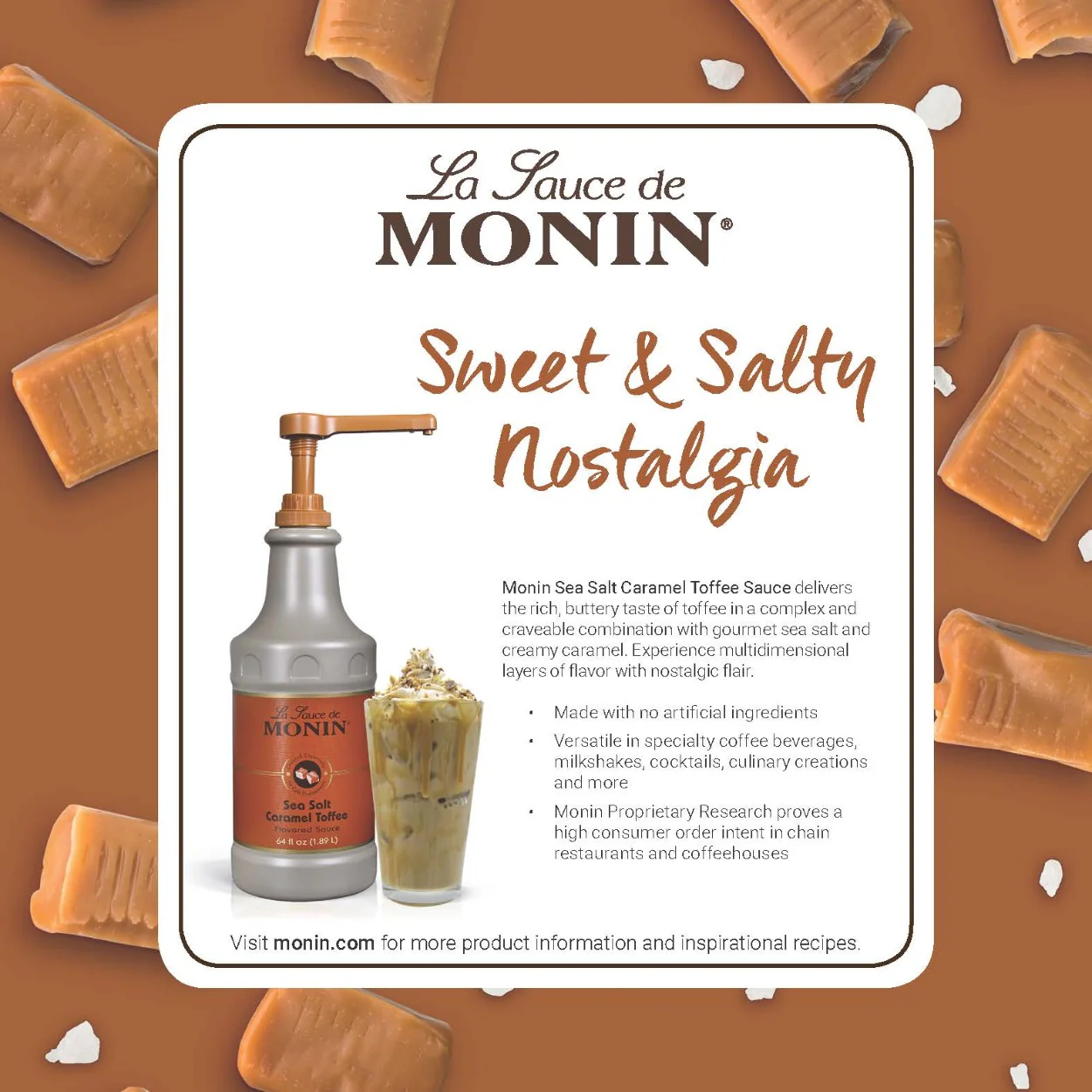Sea Salt Caramel Toffee Sauce - Image 5